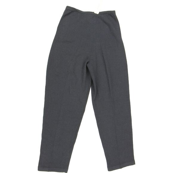 Vintage Don Sayres Wellmore Knit Navy Wool Slacks Deadstock Pants XS - Picture 2 of 3